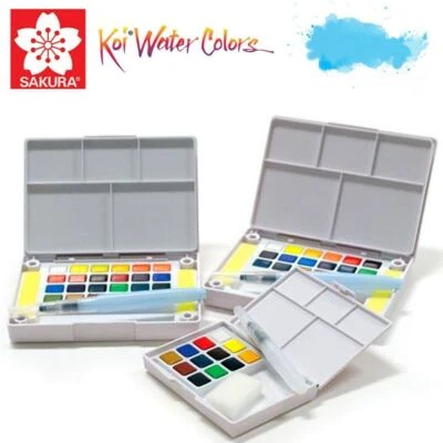 Sakura KOI художник акварель набор путешествий поле эскиз набор с водяной кистью - Изображение 1 из 4