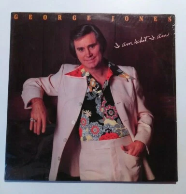 1980 George Jones "I am What I am" 12" Vinyl LP Rare Country Music Record Album Foto 1 de 4