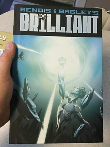 Brilliant, Vol. 1 by Brian Michael Bendis , Bagley Hardcover  - Imagen 1 de 4