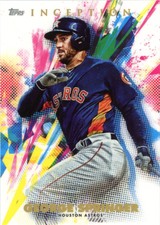 George Springer 2020 Topps Inception #37  Houston Astros