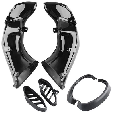 New Black Ram Air Intake Tube Duct Pipe Left & Right For YAMAHA YZF R1 2004-2006 - Image 1 of 4