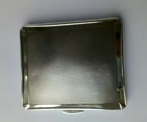 Sterlingsilber Zigarettenetui aus Birmingham von 1942 - Bild 1 von 6