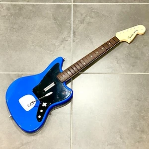 Harmonix Fender Jaguar Wireless Blue Guitar Controller For PS4 - Free Postage! - Picture 1 of 2