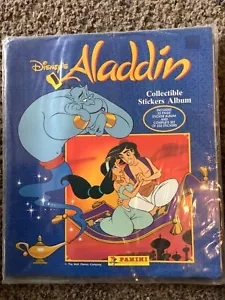 Vintage Panini Disney’s Aladdin Collectible Sticker Album COMPLETE NEW SET-R - Picture 1 of 2