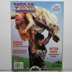 Official Magazine Xena Warrior Princess #3 w/Poster Topps Lucy Lawless Renee - Picture 1 of 11