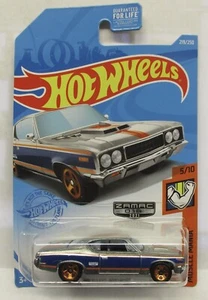 2020 HOT WHEELS ZAMAC AMC REBEL MACHINE MUSCLE MANIA 5/10  - Picture 1 of 2