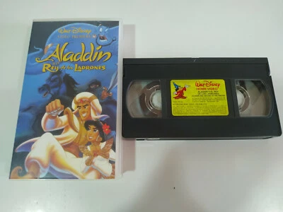 ALADDIN Y el Rey de los Robbers Walt Disney - VHS Tape Spanish - Bild 1 von 3