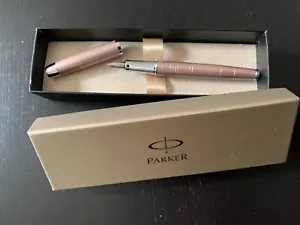 Parker IM Premium Fountain Pen Pink with Chrome Trim - Picture 1 of 4