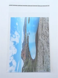 50 St. Prospekthüllen in Fotoformat 10 x 15 cm verschließbar mit Klappe glasklar - Bild 1 von 5