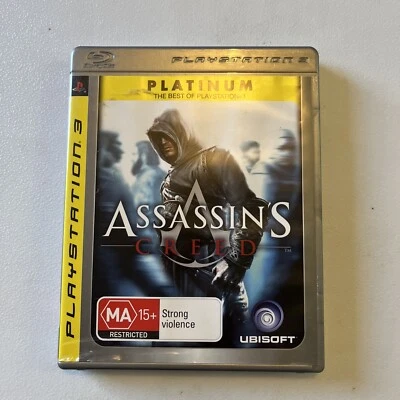 PS3 Assassin’s Creed ~ Platinum Edition PS3 ~ Sony PlayStation 3 ~ Complete - Image 1 of 4