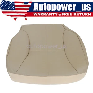 For 1998-2002 Dodge Ram 1500 2500 3500 SLT Driver Bottom Leather Seat Cover Tan - Picture 1 of 15