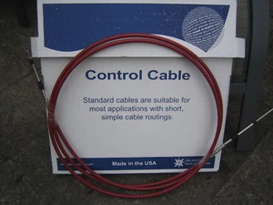 Teleflex Red Jacket 33C Boat Remote Control Throttle/Gear Cable -30ft - Picture 1 of 5