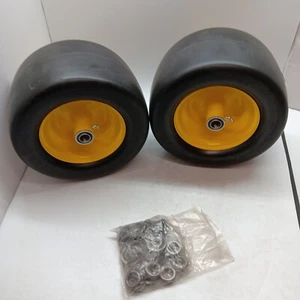 11x6.00-5" Flat Free Rasenmäherreifen Zero Turn Mäher Reifen- und Radmontage - Bild 1 von 4
