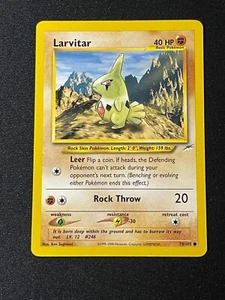 Larvitar┃70/105┃Neo Destiny┃Pokemon Card┃WOTC┃Common┃Near Mint - Picture 1 of 2