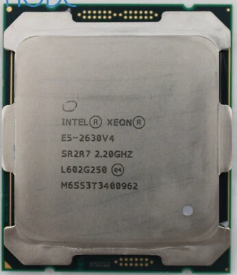 Intel Xeon E5-2630 V4 2.2GHz 10-Core 25MB PROCESSOR Socket 2011-3 CPU SR2R7 - Image 1 of 3