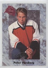1991 Classic Draft Picks French Peter Forsberg #5 Rookie RC HOF