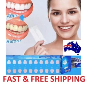 5D TEETH WHITENING STRIPS PRO SAFE WHITE TOOTH CLEAN GEL BLEACH DENTAL STRENGTH - Picture 1 of 10