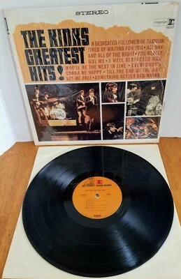 The Kinks Greatest Hits!  Vinyl LP  Reprise Records RS-6217  1976  Repress - Image 1 of 4
