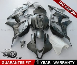 PAINTED MOLD Matte Black For Honda CBR600RR 2007-2008 Fairing kit Bodywork ABS - Picture 1 of 12