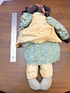 Attic Babies Eliza Mae Stoffpuppe Raggedy Original Etikett Marty Maschino Oklahoma OK - Bild 1 von 7