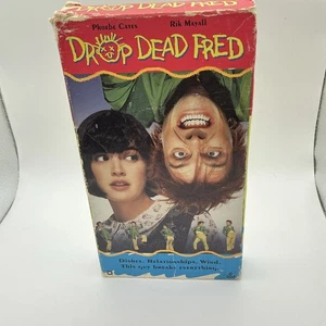 Drop Dead Fred (VHS, 1991) Phoebe Cates, Rik Mayall, Carrie Fisher - Picture 1 of 10