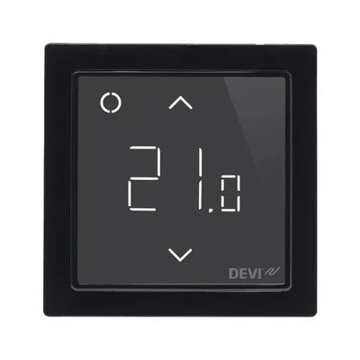 DEVIreg Smart WiFi Thermostat schwarz 140F1143  Wlan Digital Thermostat Fußboden - Bild 1 von 4