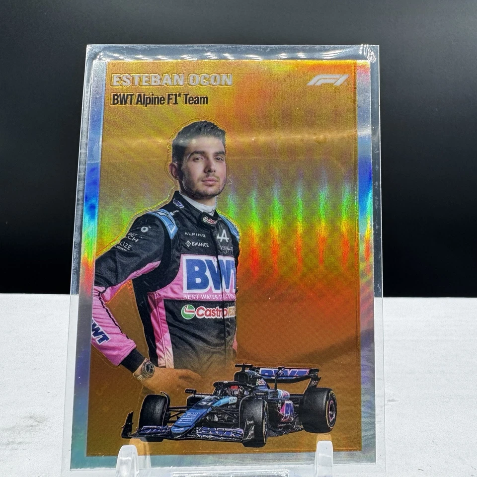 2024 Topps Chrome Formula 1 Esteban Ocon F1 Card #1954-9 - Image 1 of 2