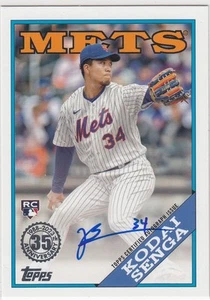 2023 Topps Update KODAI SENGA 1988 Autograph Auto Rookie 88BA-KS - Picture 1 of 1