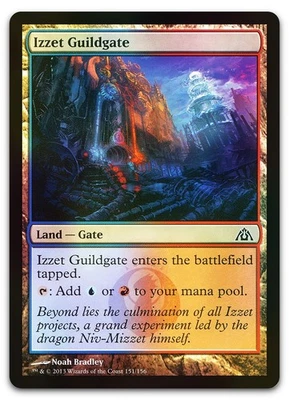 Izzet Guildgate #151 (Foil) (LP) Dragon's Maze DGM Magic MTG - Image 1 of 2