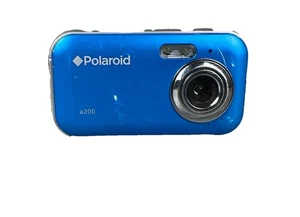 Polaroid a200 Enhanced Resolution 2.0 MP Digitalkamera blau getestet funktioniert - Bild 1 von 9