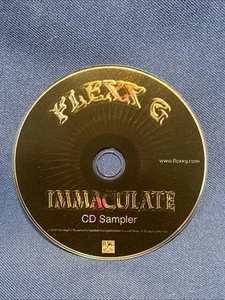 Flexx G G-Funk G-Rap G-Luv Immaculate CD SAMPLER ( CD Only No Artwork) Rare - Picture 1 of 3