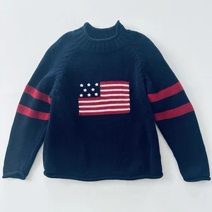 Hartstrings Boys 7 American Flag Sweater - Picture 1 of 4