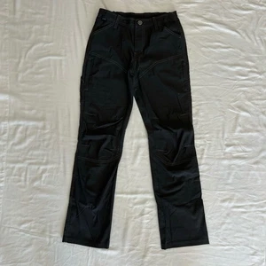 Kuhl Pants Kids Black Cargo Multiple Pockets Hiking Technical Adjustable Waist - Picture 1 of 7