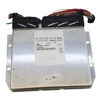 ABS CONTROL MODULE MERCEDES BENZ ML-CLASS 2000 1635454232 OEM - Image 1 of 3