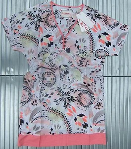 WOMEN'S O'NEILL SUMMER TUNIC TOP DRESS COVER-UP KAFTAN PINK cotton ladies NEW - Picture 1 of 1