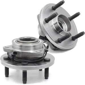 Wheel Bearing Hub for Dodge Ram Dakota Mitsubishi Raider w/ABS 4WD Front 5 Lug - Picture 1 of 12