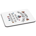 Happy Mother's Day We Both Know I'm The Favourite PC Computer Mouse Mat Pad