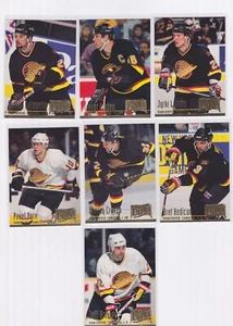 1994-95 Fleer Ultra - Base - Vancouver Canucks - Lot of 7 cards - Linden... - Picture 1 of 1