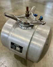 Vintage Moon Dragster Fuel Tank with Spinner Cap Hoses 1960s Spun Aluminum SCTA