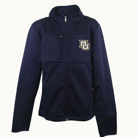 Marquette Golden Eagles Official NCAA Kids Youth Size Full Zip Light Jacket New Cover