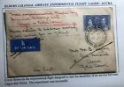 1937 Lagos Nigeria First Experimental Flight Cover FFC To Accra Gold Coast