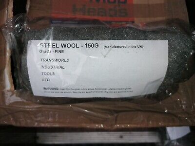 1 X  150GRAMS WIRE WOOL FINE Stripping Wood Metal Use With Gloves • 4£