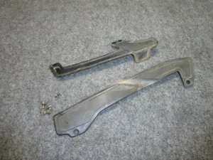 Yamaha PW80 PW 80 1999 96-06/Protectores de cadena originales OEM con herrajes - Imagen 1 de 2