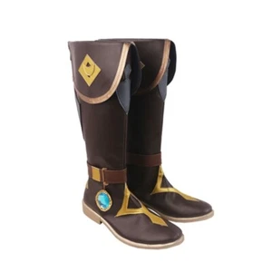 Genshin Impact Kaeya Shoes Cosplay Boots - Picture 1 of 6