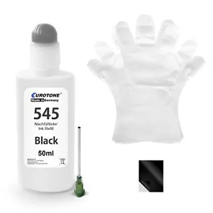 Tintennachfüllset für 200ml PG545+CL546 für Canon Pixma TS3150 TS3450 TR4550 ... - Bild 1 von 10
