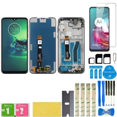 For Motorola Moto G8 Plus G8+ XT2019 XT2019-2 LCD Display Digitizer Touch Screen - Image 1 of 4