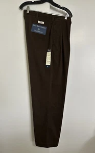 RALPH LAUREN Brown Andrew Pants NWT 40x30 Measures 38x29.5 Mens - Picture 1 of 7