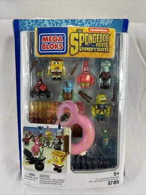 Mega Bloks The Spongebob Movie Sponge Out Of Water 87 Pieces Brand New In Box! - Image 1 of 2