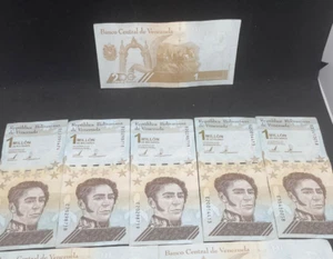 x100 Venezuela 1 Million Bolivar Soberano 2020 UNC Pcs Bundle used 💎💎W/COA - Picture 1 of 5