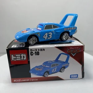 Takara Tomy Disney Pixar Cars Tomica C10 King Plymouth Superbird Premium Diecast - Picture 1 of 8